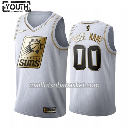 Maillot Enfant Phoenix Suns Personnalisable 2019-20 Nike Blanc Golden Edition Swingman